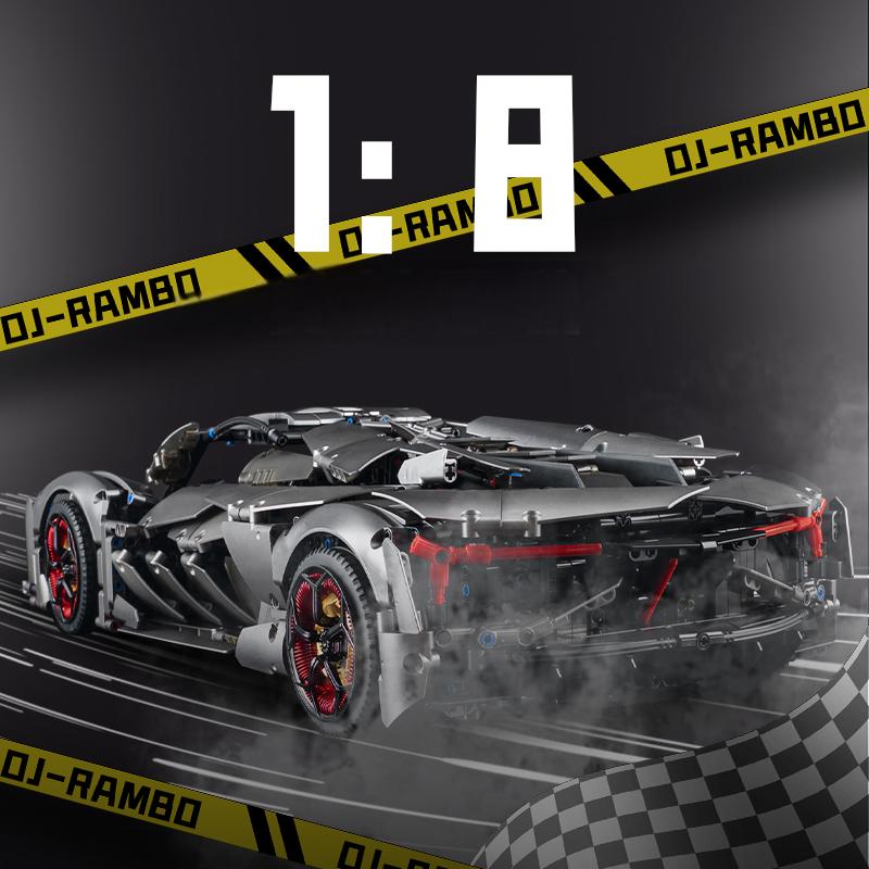 1: 8 Lamborghini TERZO MILLENNIO (3358 Pcs)