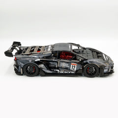 1:8 Lamborghini Aventador SVJ LBWK | Electroplated Black Custom Bull Widebody Supercar (4990+ PCS)（副本）