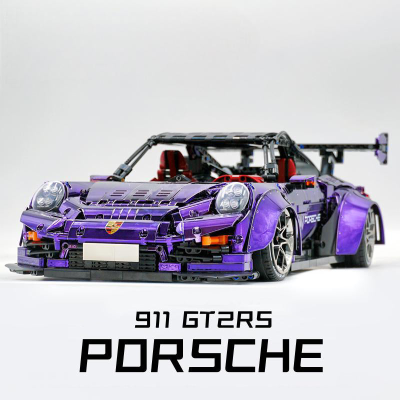 1: 8 Porsche GT2 RS, Limited Mirror Electroplated Edition (3389 Pcs)