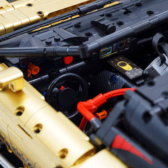 1:8 Porsche GT3 RS Gold Concept | Dual mode switching | 3824+PCS