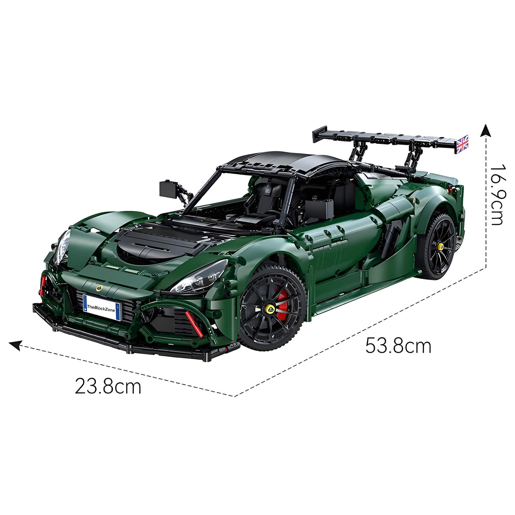 1:8 Lotus Exige Cup 430 | Officially Licensed Edition (3730 PCS)