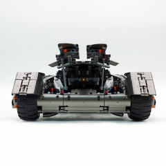 1:8 Superhero Batman Car Set | Gun Gray Metallic Edition (2851 PCS)