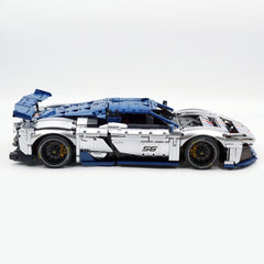 1:8 The Ultimate FERRARI F80 | Remote Controlled V6 Prancing Horse Hypercar | Silver Limited Edition (3998pcs)