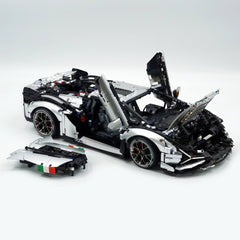 1: 8 Lamborghini Sian Matte Silver Special Edition (3696 PCS)