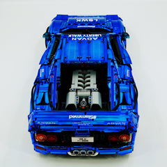 1:8 The Ultimate Ferrari F40 Supercar | LB Style Electroplated Mirror Royal Blue Edition (4026 PCS)