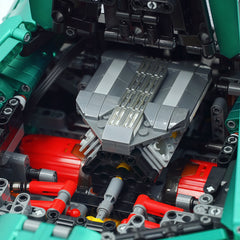 1:8 The Ultimate Ajlani Drakuma | Customized Barrel-Plated Emerald V8 Concept Hypercar (3920+ PCS)