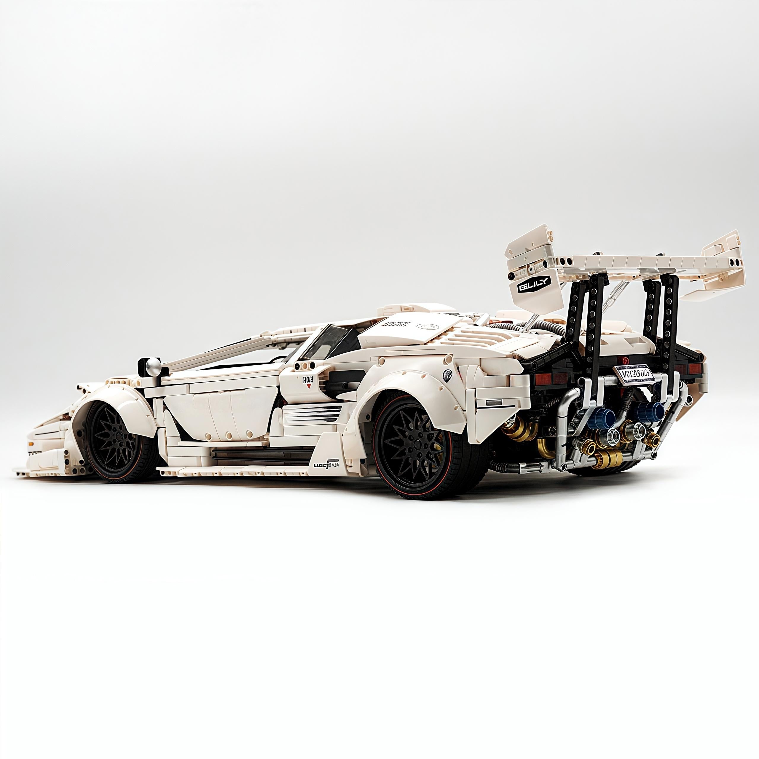 1:8 Lamborghini Countach LP5000 Building Set (3970+ PCS)