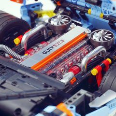 1:8 Aston Martin Vulcan | Gulf Blue Custom Edition | 3794+ PCS