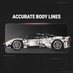 1:8 The Ultimate Pagani Utopia Supercar | Limited Edition Champagne Gold V12 Italian Exotic (3314pcs)