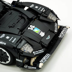 1: 8 Aston Martin Valkyrie Hypercar, Black Samurai Customized Version(3869 Pcs)