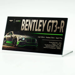 Suitable for Pagani Audi Bugatti Lotus Supercar Series Display Acrylic Nameplate