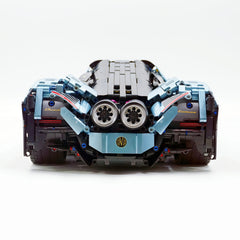 1:8 Devel sixteen V16 | Electroplating Tiffany Blue Custom Edition | Officially licensed (4016PCS)