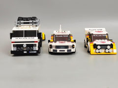 Officially Licensed HB Audi WRC Team – 3-in-1 Rally Legends Set (1362 PCS)