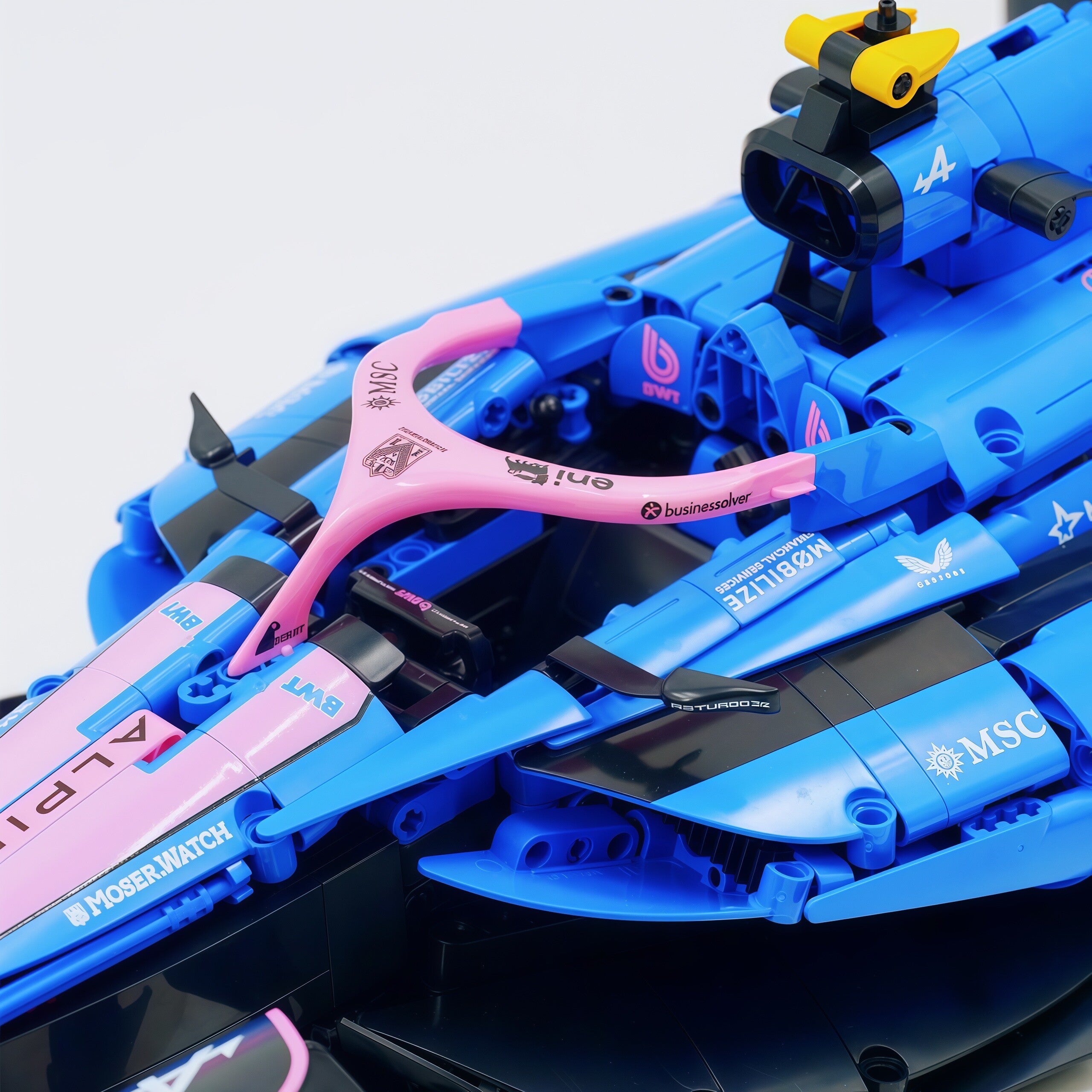 1:8 BWT Alpine Formula One Team Car | Official Licensed Grand Prix Machine | 2172 PCS - BAV BRICK