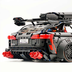 1:8 Audi RS6 Quattro Widebody Wagon | Matte Black Power | 4189+ PCS