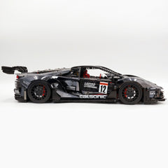 1:8 Lamborghini Aventador SVJ LBWK | Electroplated Black Custom Bull Widebody Supercar (4990+ PCS)（副本）