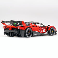1:8 The Ultimate Italian Hybrid Hypercar EVO | Pearl Red Painting Italian Flagship (4058PCS) - BAV BRICK
