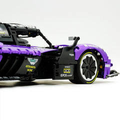 1: 8 Aston Martin Valkyrie Hypercar, Electroplated Purple Customized Version(3869 Pcs)