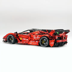1:8 The Ultimate Italian Hybrid Hypercar EVO | Mirror Blood Red Paint Custom Edition (4058PCS)