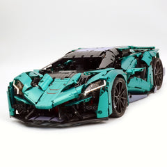1:8 The Ultimate Ajlani Drakuma | Customized Barrel-Plated Emerald V8 Concept Hypercar (3920+ PCS)