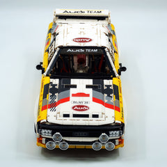 1: 8 Audi Rally Quattro S1 Group B 1984, Genuine Authorization (3887+Pcs)
