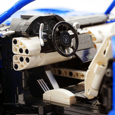 1:8 Officially Licensed Maserati GranTurismo (5400+ PCS) | BAV BRICK