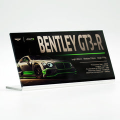 Suitable for Pagani Audi Bugatti Lotus Supercar Series Display Acrylic Nameplate