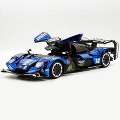 1: 8 Aston Martin Valkyrie Hypercar, Electroplated Dark Blue Customized Version(3869 Pcs)