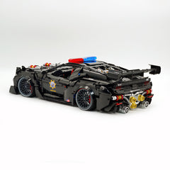 1:8 American Muscle Police Car Pearlescent Black Limited Edition | The Ultimate RC Collector’s Item (3975 PCS)