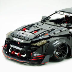 1:8 Nissan GT-R R35 Widebody Black Warrior Custom Edition |&nbsp; Black Beast | 3939+ PCS