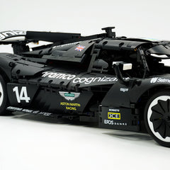 1: 8 Aston Martin Valkyrie Hypercar, Black Samurai Customized Version(3869 Pcs)