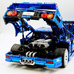1:8 The Ultimate Ferrari F40 Supercar | LB Style Electroplated Mirror Royal Blue Edition (4026 PCS)
