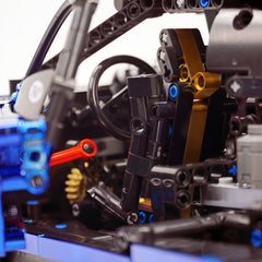 1:8 Pagani Zonda R | Mirror Sapphire Blue Paint Italian Hypercar (3300+ PCS)