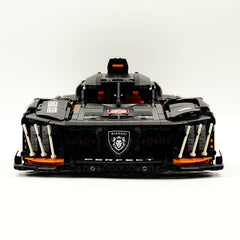 1: 8 Peugeot Le Mans 9×8 RaceCar Building Sets with Remote Control, Dark Warrior Custom Edition (3746 Pcs)