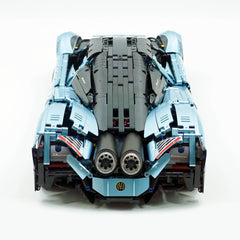 1:8 Devel sixteen V16 | Electroplating Tiffany Blue Custom Edition | Officially licensed (4016PCS)