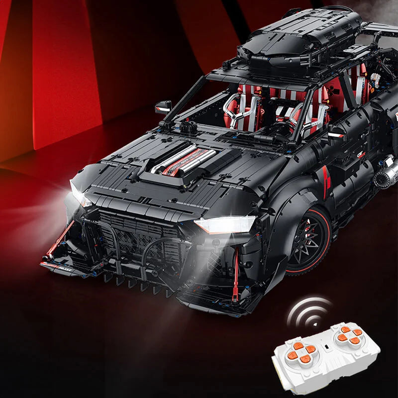 1:8 Audi RS6 Quattro Widebody Wagon | Matte Black Power | 4189+ PCS
