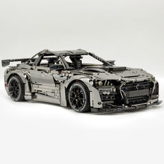 1: 8 Ford Shelby GT500, Matte Black Customized Version (3400PCS) - BAV BRICK