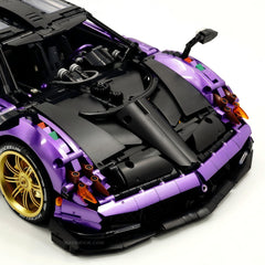 1: 8 Pagani Huayra BC Violet Paint finish Customized Ultimate Edition (4708 Pcs)