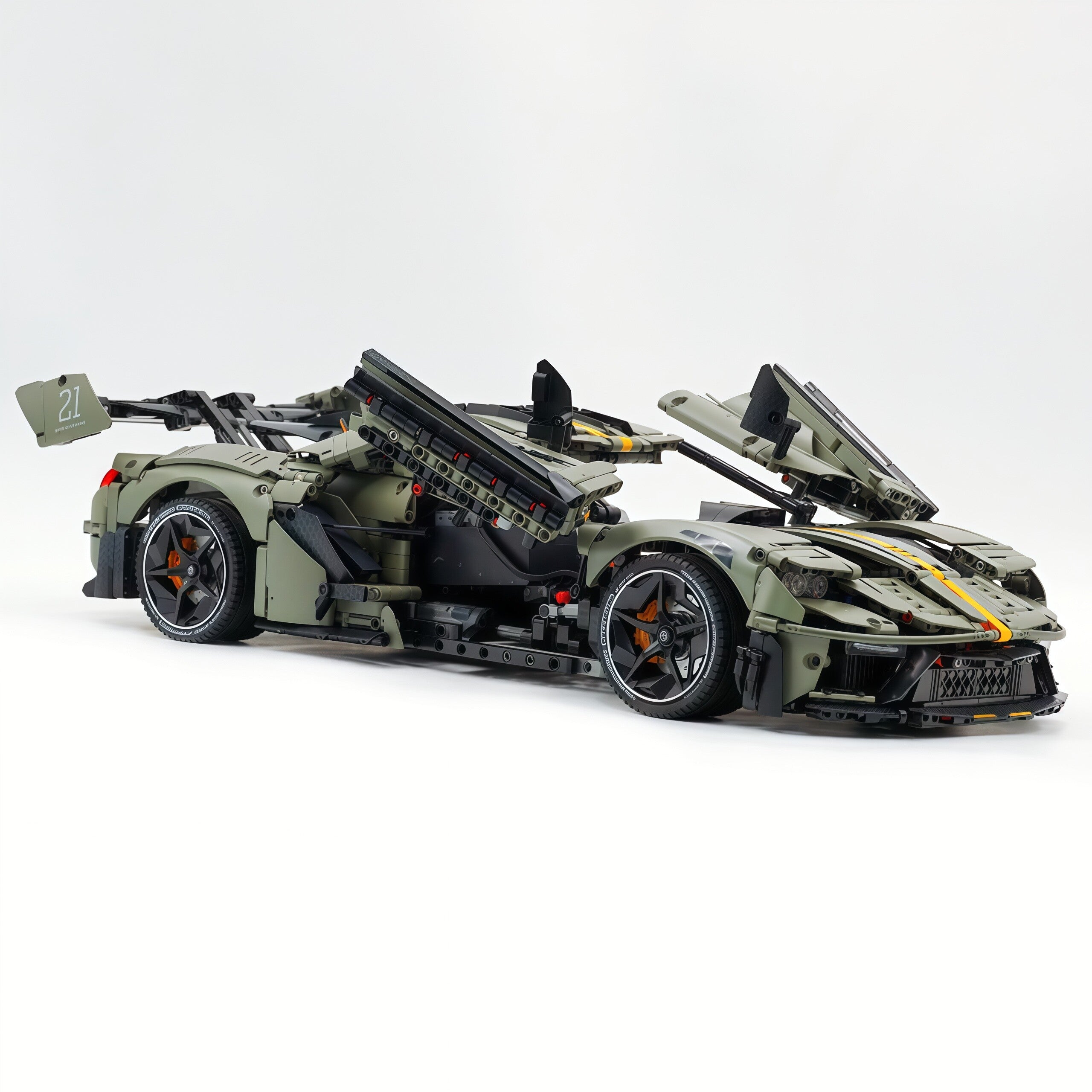 1:8 RC Ultimate Ford GT Mansory | The Dominant American Road King (3400+ pcs) - BAV BRICK