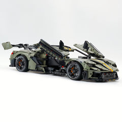 1:8 RC Ultimate Ford GT Mansory | The Dominant American Road King (3400+ pcs) - BAV BRICK