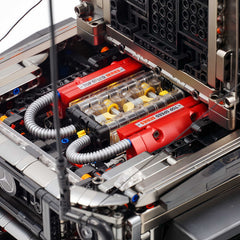 1: 8 Mercedes Benz G 500, Ultimate Maneuver Control Off-Road | Electroplating Gun Gray Custom Edition(3914 Pcs)