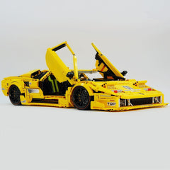 1:8 Lamborghini Countach LP5000 Building Set, Vibrant Yellow Customized Edition (3970+ PCS)