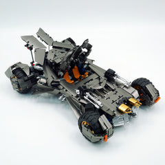 1:8 Superhero Batman Car Set | Gun Gray Metallic Edition (2851 PCS)