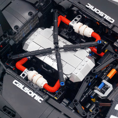 1:8 Lamborghini Countach Matte Black | 2025 Limited Edition (3883 PCS) - BAV BRICK