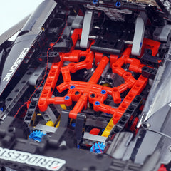 1:8 Lamborghini Aventador SVJ LBWK | Electroplated Black Custom Bull Widebody Supercar (4990+ PCS)（副本）