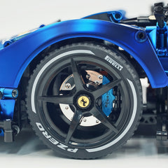 1:8 The Ultimate Italian Hybrid Hypercar EVO | Electric Sapphire Blue Custom Edition (4058PCS)