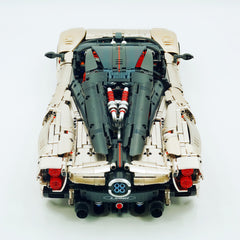 El superdeportivo Pagani Utopia definitivo a escala 1:8 | Edición limitada V12 italiano exótico dorado champán (3314 piezas)