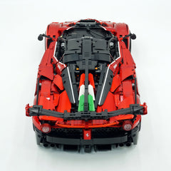 1:8 The Ultimate Italian Hybrid Hypercar EVO | Pearl Red Painting Italian Flagship (4058PCS) - BAV BRICK