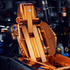 1:8 The Ultimate McLaren W1 | Orange-Gold Custom Edition | Shipped in Original Gift Box (4200+ PCS) - BAV BRICK