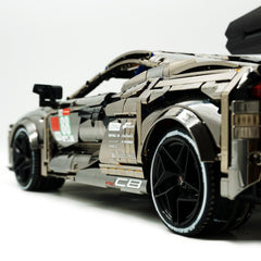 1: 8 Corvette C8 Supercar Building Sets, Mirror electroplating Customized Edition (3788 Pcs)